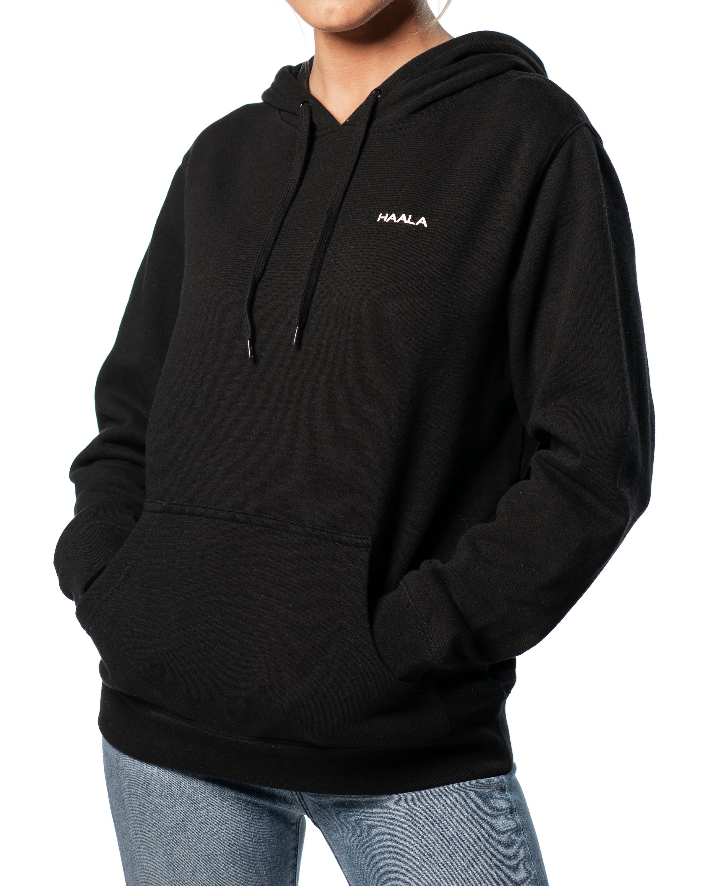 Hooded Sweatshirt: Black (CF)