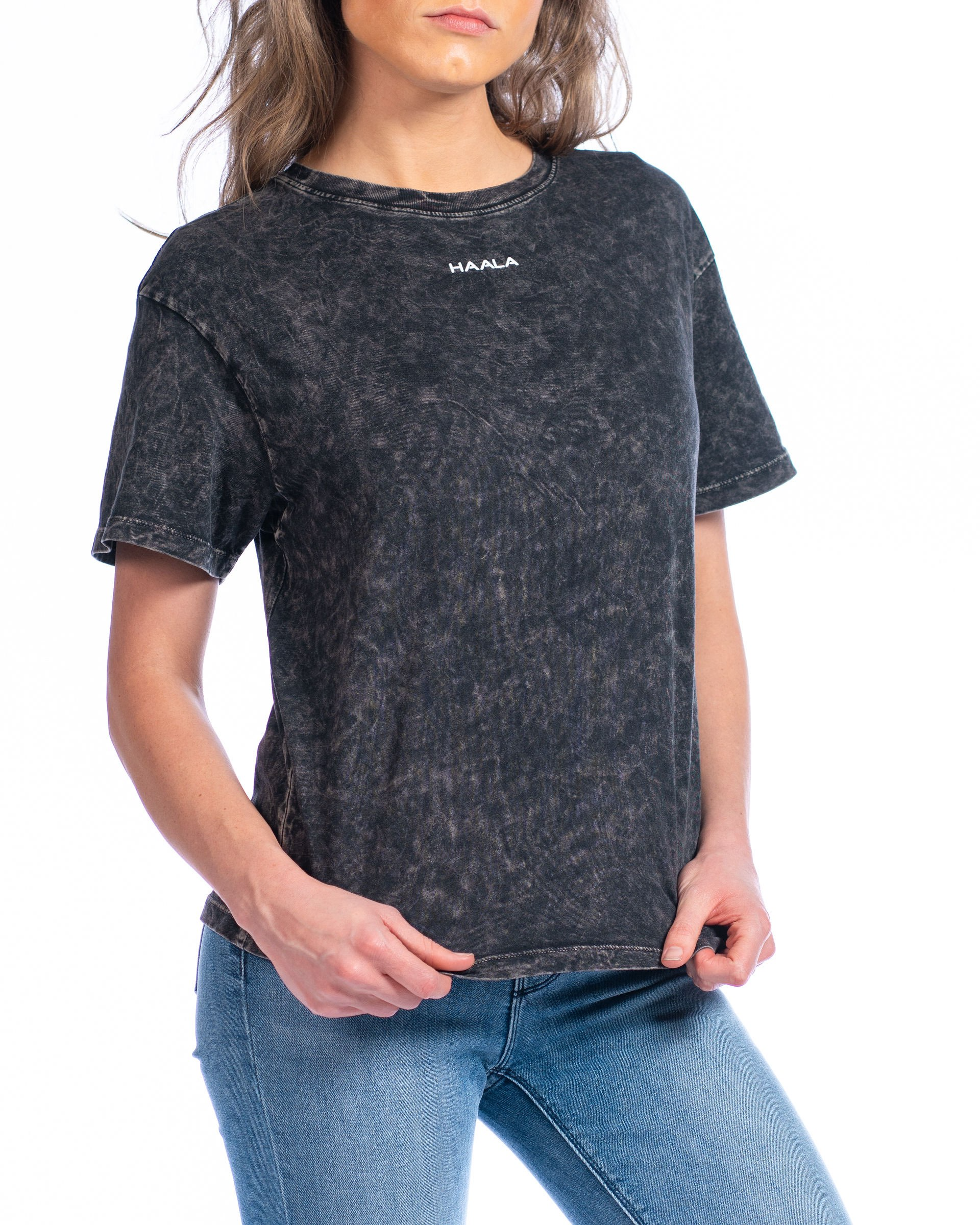 Relaxed Crew T-shirt : Frosted Black