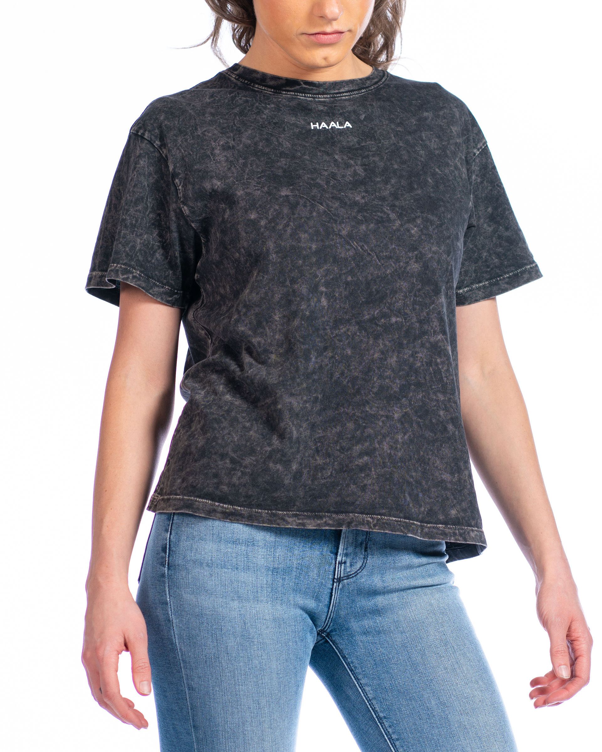 Relaxed Crew T-shirt : Frosted Black