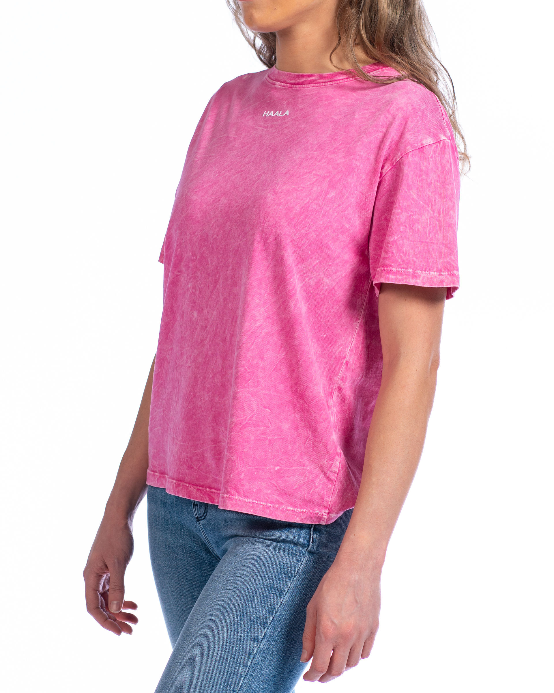 Relaxed Crew T-shirt : Frosted Fuchsia