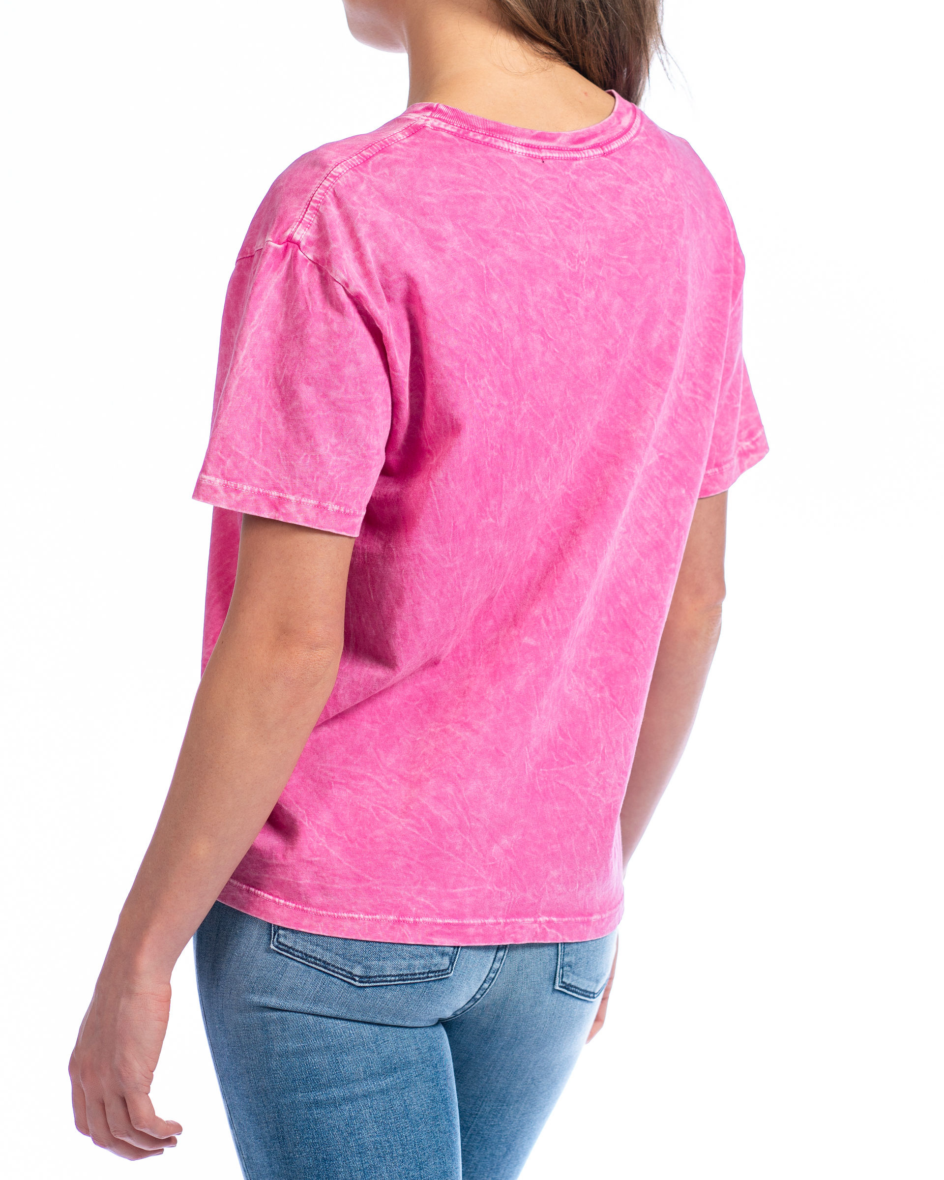 Relaxed Crew T-shirt : Frosted Fuchsia