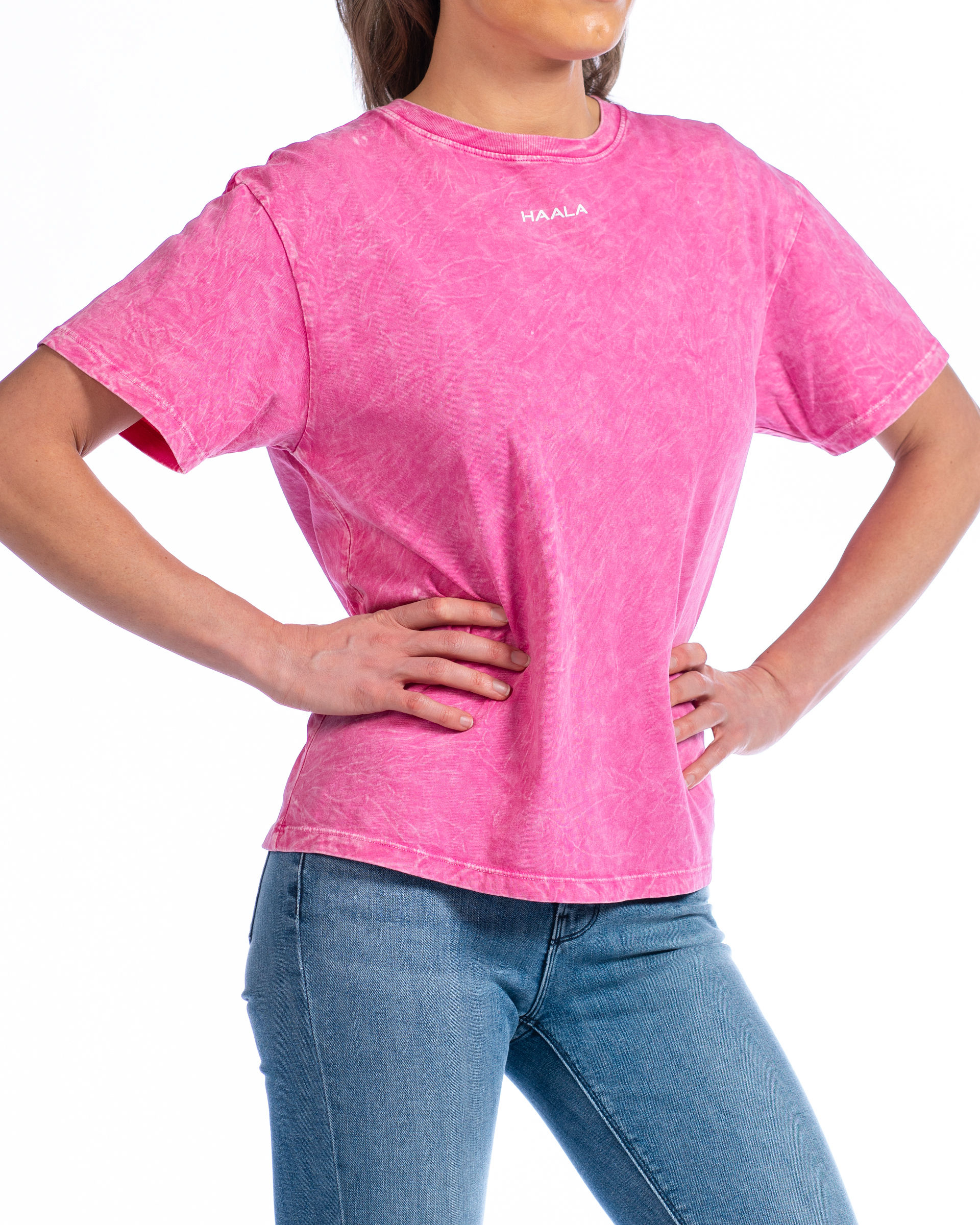 Relaxed Crew T-shirt : Frosted Fuchsia