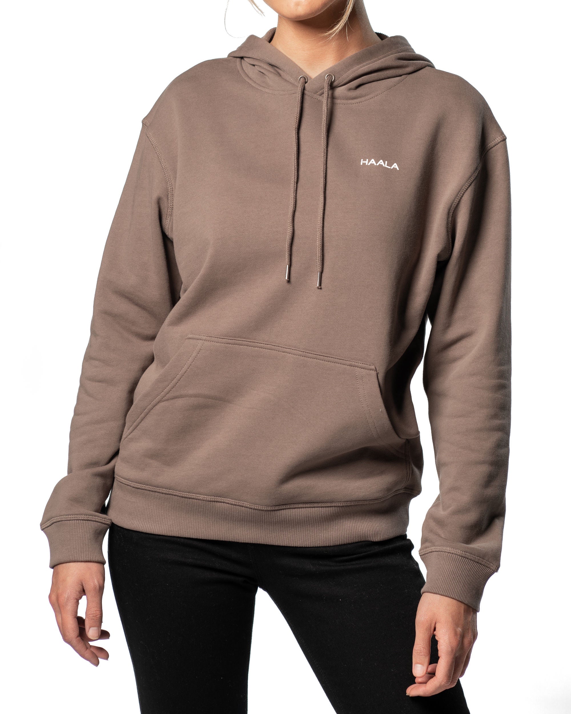 Hooded Sweatshirt: Mocha (FT)