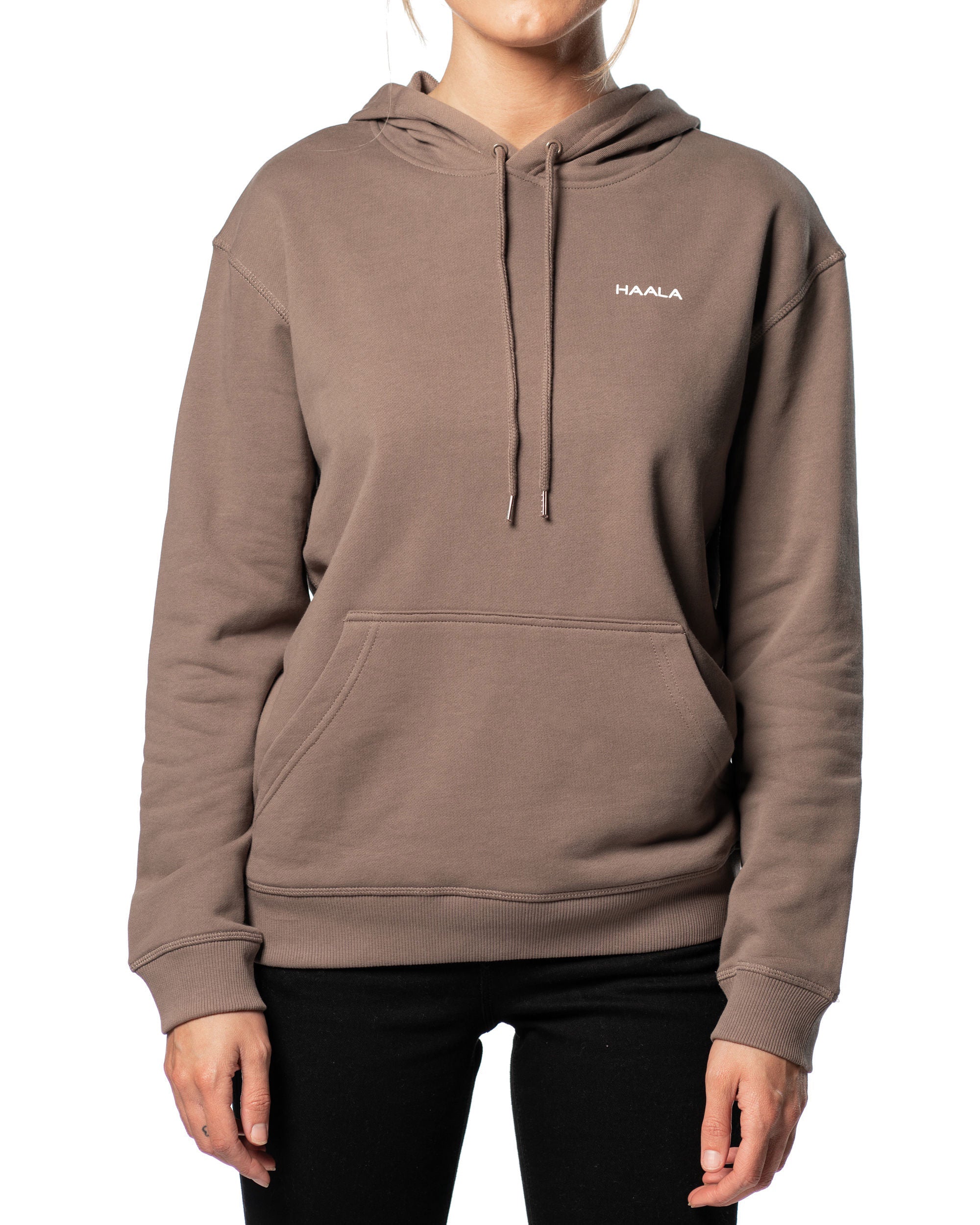 Hooded Sweatshirt: Mocha (FT)