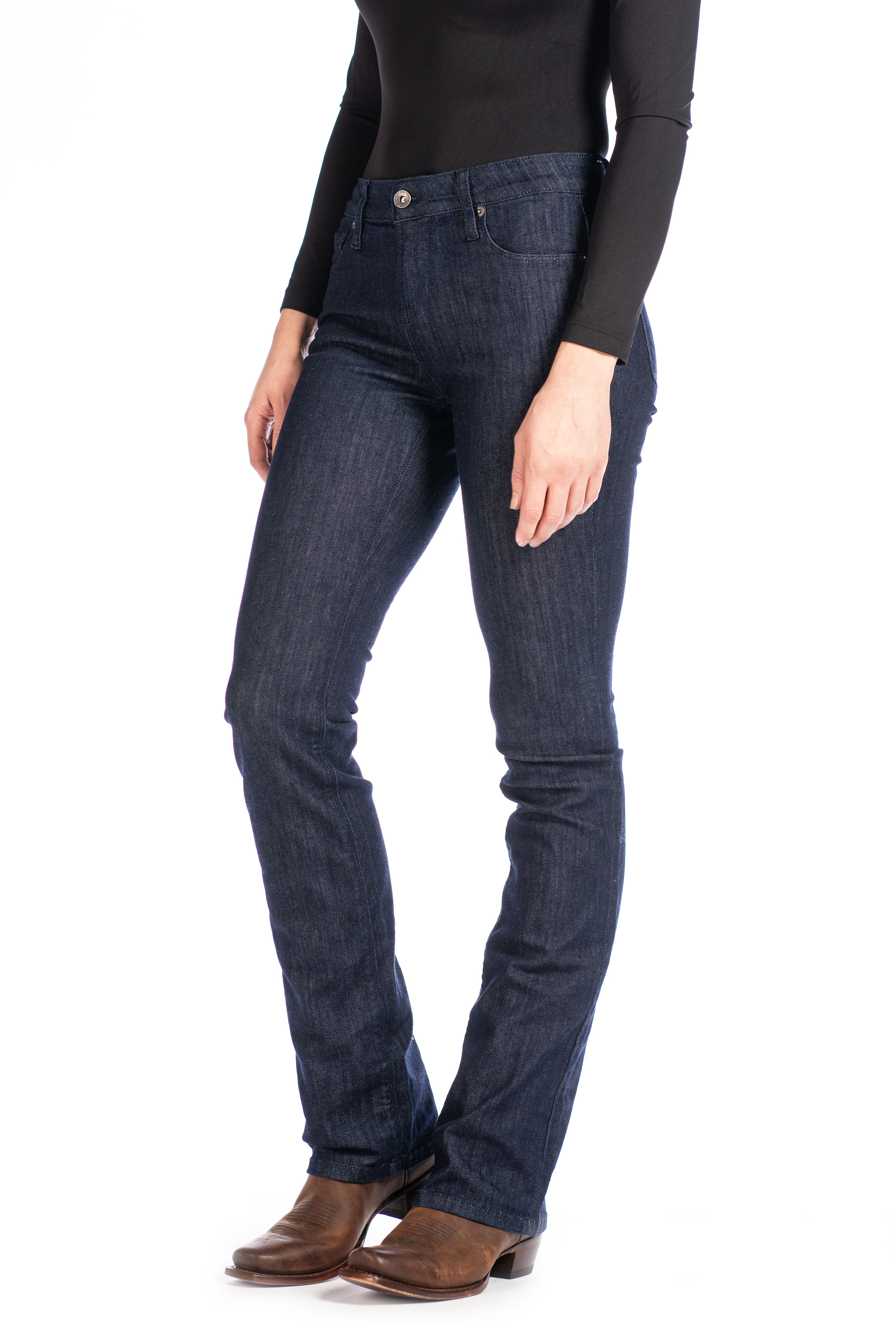 WESTERLY : Straight Leg (Midnight) Navy Stitch