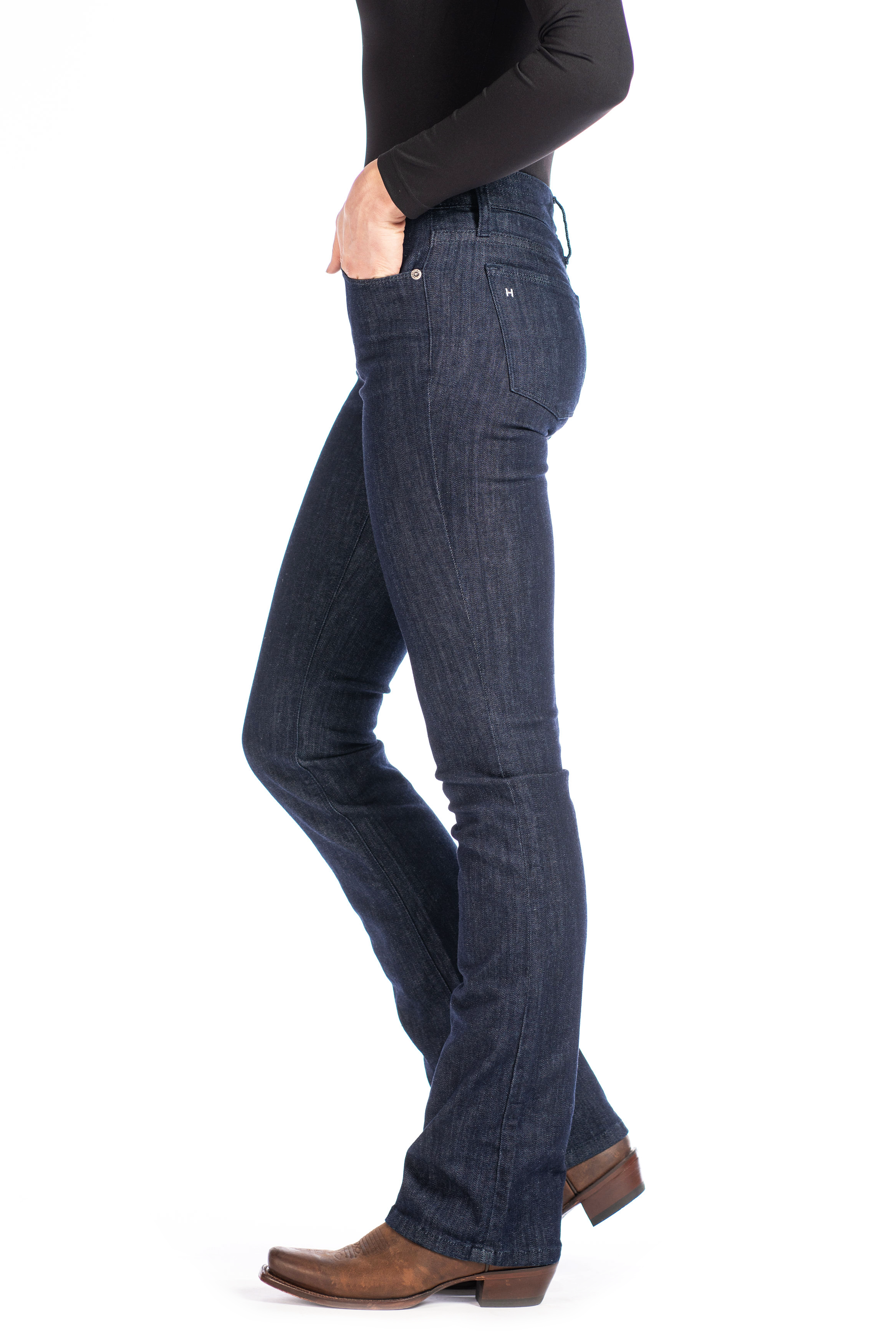 WESTERLY : Straight Leg (Midnight) Navy Stitch