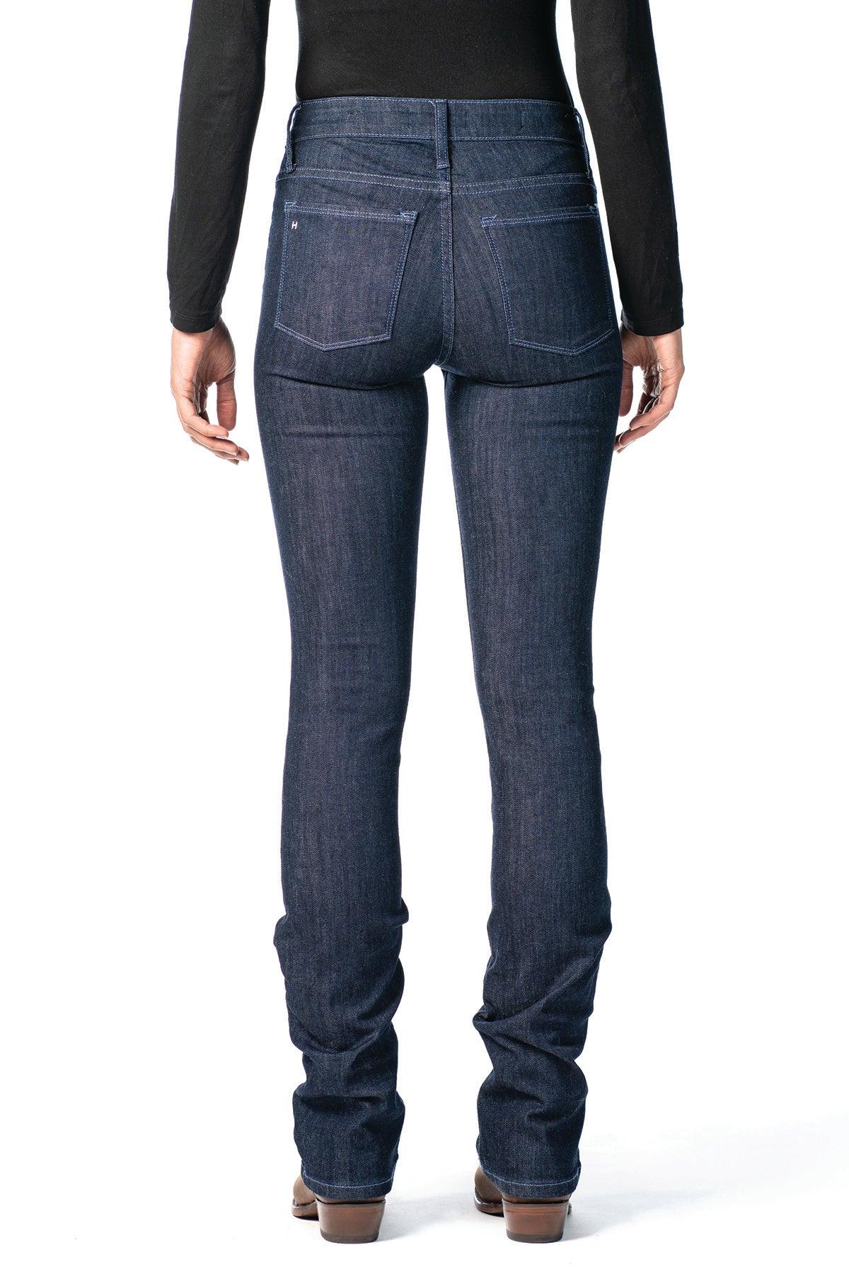 WESTERLY : Straight Leg (Midnight) Dusk Blue Stitch